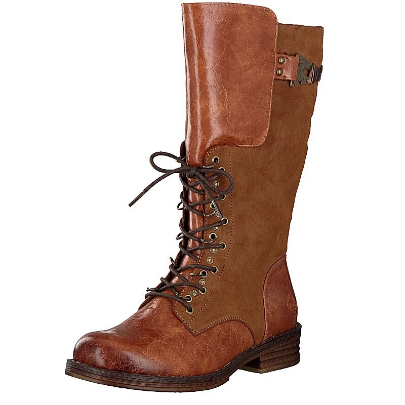 Botas Rieker 92269-22 Para Mulher - Marrom